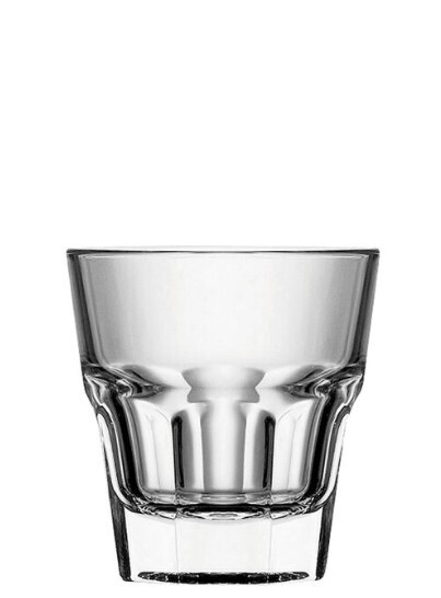 Casablanca Rocks Tumblers x 12 Glasses 7.25oz/ 200ml Toughened Pub Restaurant