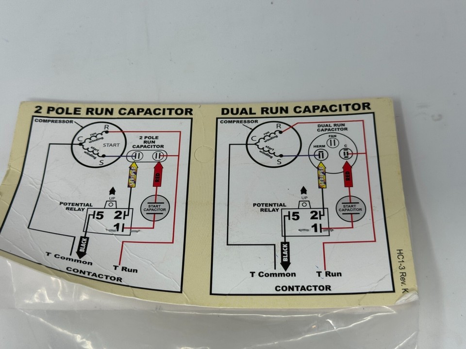 521 COMPRESSOR SAVER CSRU1 Hard Start Kit 123 tons AC HVAC