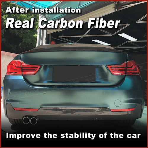 Carbon Heckspoiler Spoiler Flügel Lippe Passt für BMW F32 Coupe 428i 430i 13-19 - Picture 2 of 13