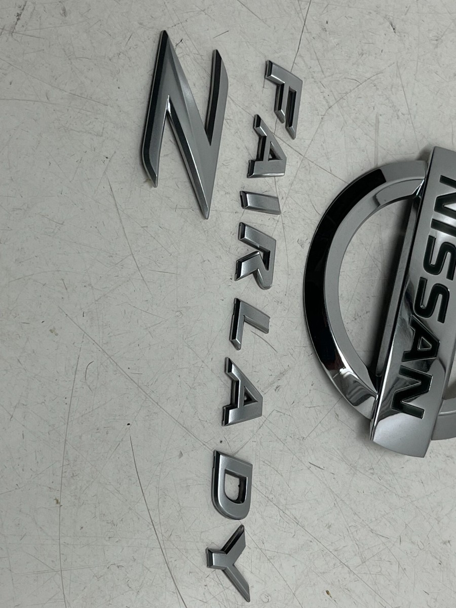 JDM NISSAN FAIRLADY Z Z33 350Z TRUNK EMBLEMS SET OEM | eBay