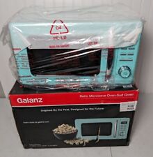 Galanz 0.7 Cu. ft. Retro Countertop Microwave Oven, 700 Watts, Yellow