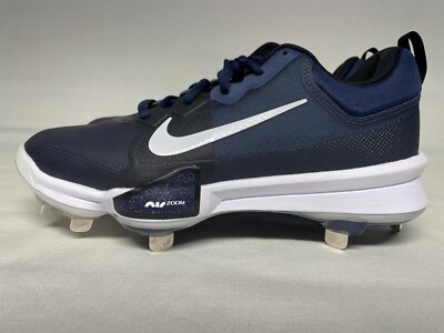 NIKE Force Zoom Trout 9 Men's Navy Baseball Cleats, FB2907-400