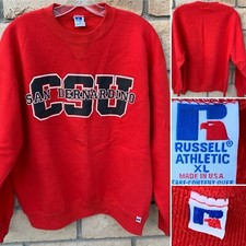 Vintage CSU San Bernardino Graphic Sweatshirt Russell Athletic XL Made In USA