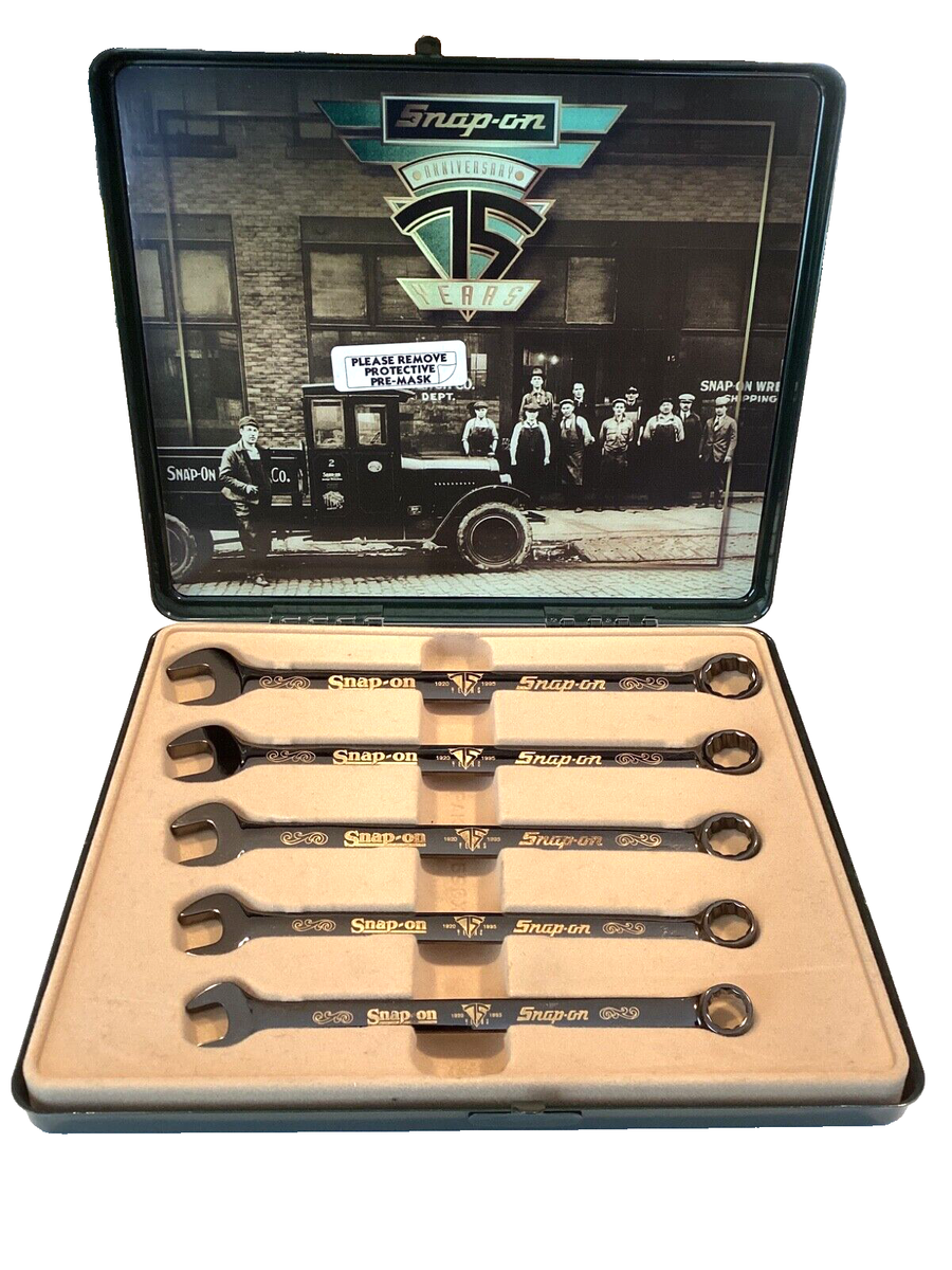Snap-on Tools Limited Edition 75th Anniversary Wrench Set 