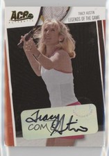 2006 Ace Authentics Heroes & Legends of the Game Gold Tracy Austin Auto HOF 7i6
