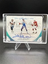 2018 Panini Flawless Career Progressions Kurt Warner Autograph True On Card 1/1
