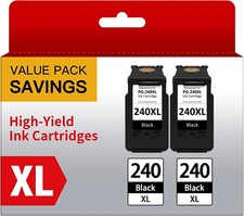 PG-240XL CL-241XL Ink Cartridges for Canon 240 PIXMA MG3600 MG2220 MX372 TS5120