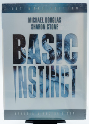 Basic Instinct DVD -Unrated Director's Cut Ultimate Edition w/Slipcover New !