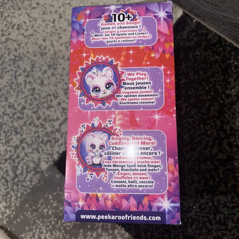 Peluche interactivo Peek-A-Roo Rainbow Panda-Roo y sorpresa Baby Spin Master Foto 2 de 4