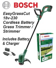 Image of Bosch EasyGrassCut 18V-230 Cordless Grass Trimmer Strimmer 2Ah Battery & Charger