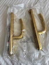 Hoppe Atlanta Security Door Handle Aluminium Gold