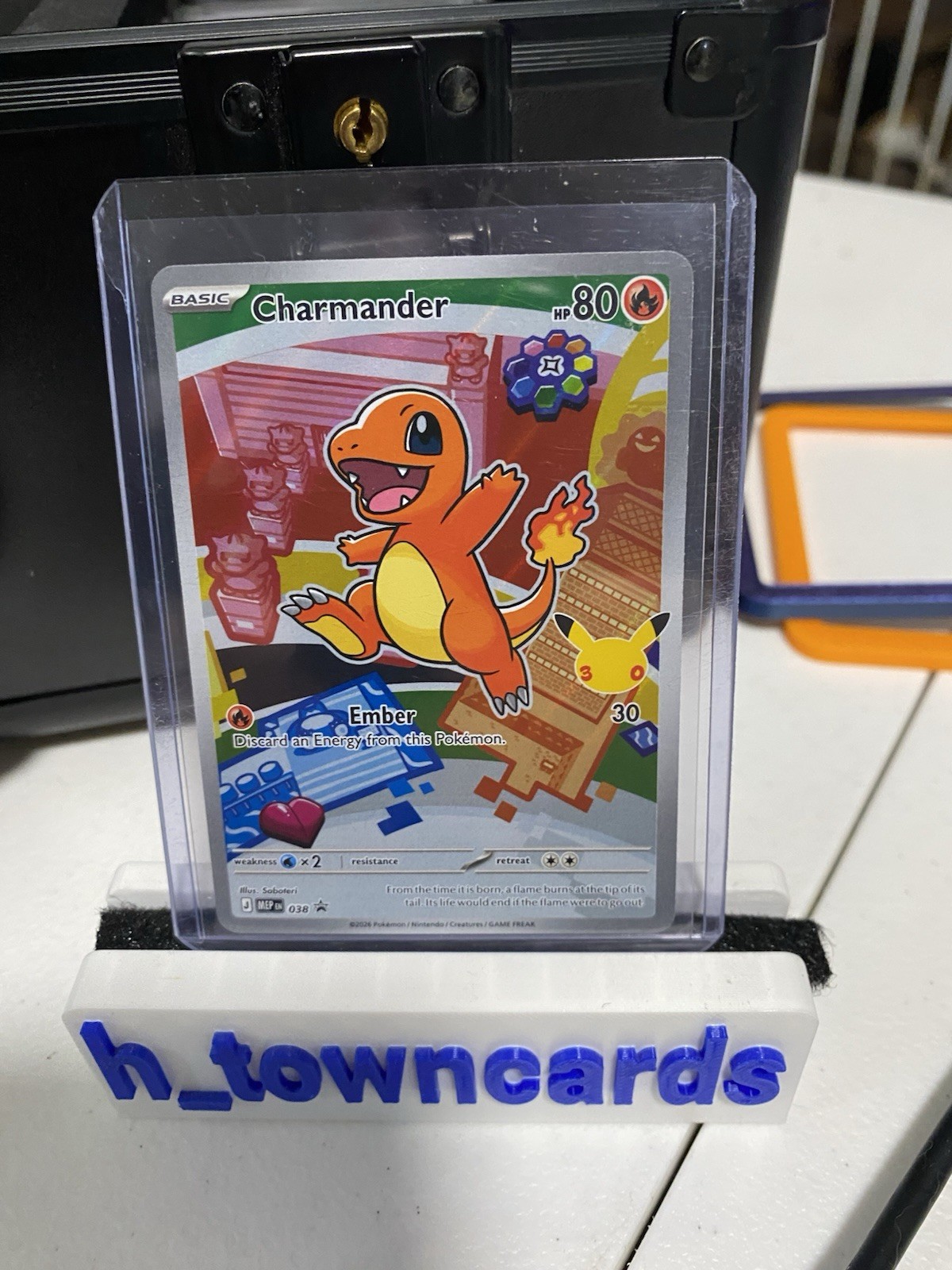 Charmander 038 Full Art Promo First Partner Collection 30th Anniversary Pokémon
