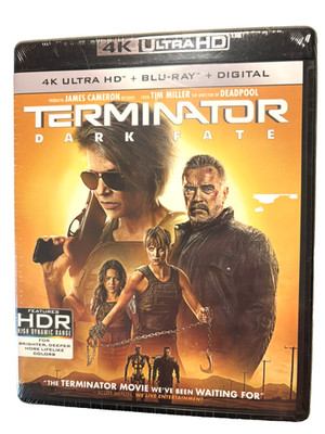 Terminator : Dark Fate ( 4K Ultra HD + Blu-Ray + Digitall) New Factory Sealed 