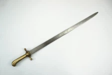 1050 – SWISS CIRCA 1800 HIRSCHFANGER SWORD BAYONET