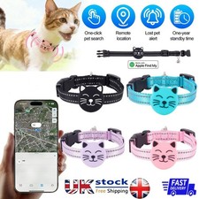 Cat Tracker Finder GPS Collar Electronic Pet Locator Waterproof for iOS &Apple