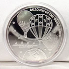 2002 Kodak 1 Ounce Silver Round Albuquerque Balloon Festival With Box & COA
