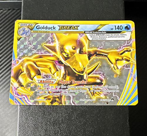 The Pokémon Company Golduck BREAK 18/122 Breakpoint Holo English