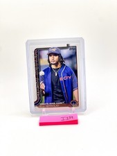 2025 Topps Series 1 CJ Stroud First Pitch Houston Astros #FP-10 Minute Maid Park