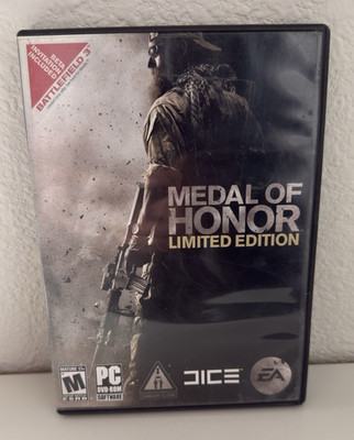 Medal of Honor (PC DVD-ROM, 2010) Limited Edition CIB Manual + Inserts Tested