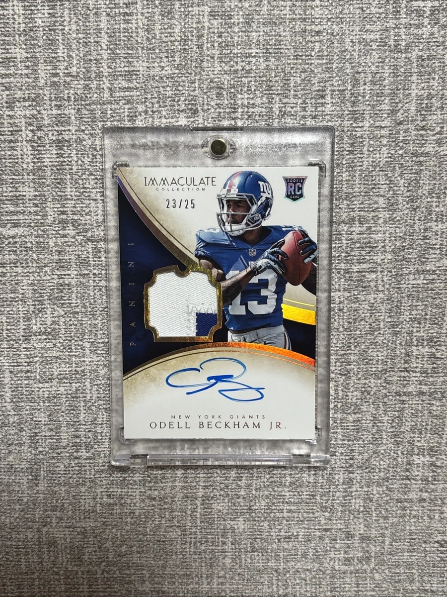 Football Sports Trading Card Singles Odell Beckham Jr. Rookie for