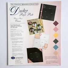 Creative Memories Dusky Paper Pack 12 Sheets 10x12 Scrapbooking New