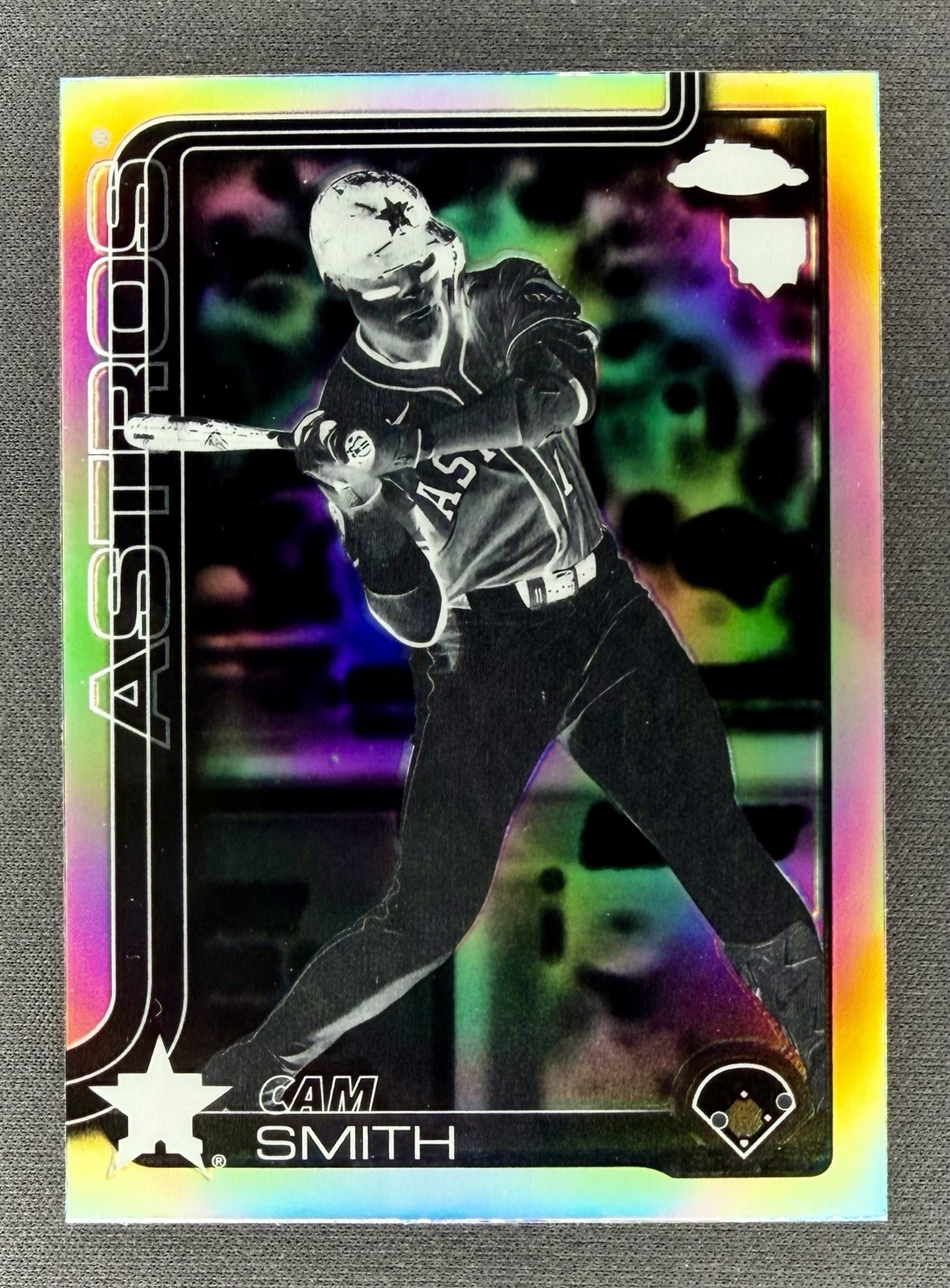 2025 Topps Chrome Update #USC145 Cam Smith NEGATIVE REFRACTOR SP RC