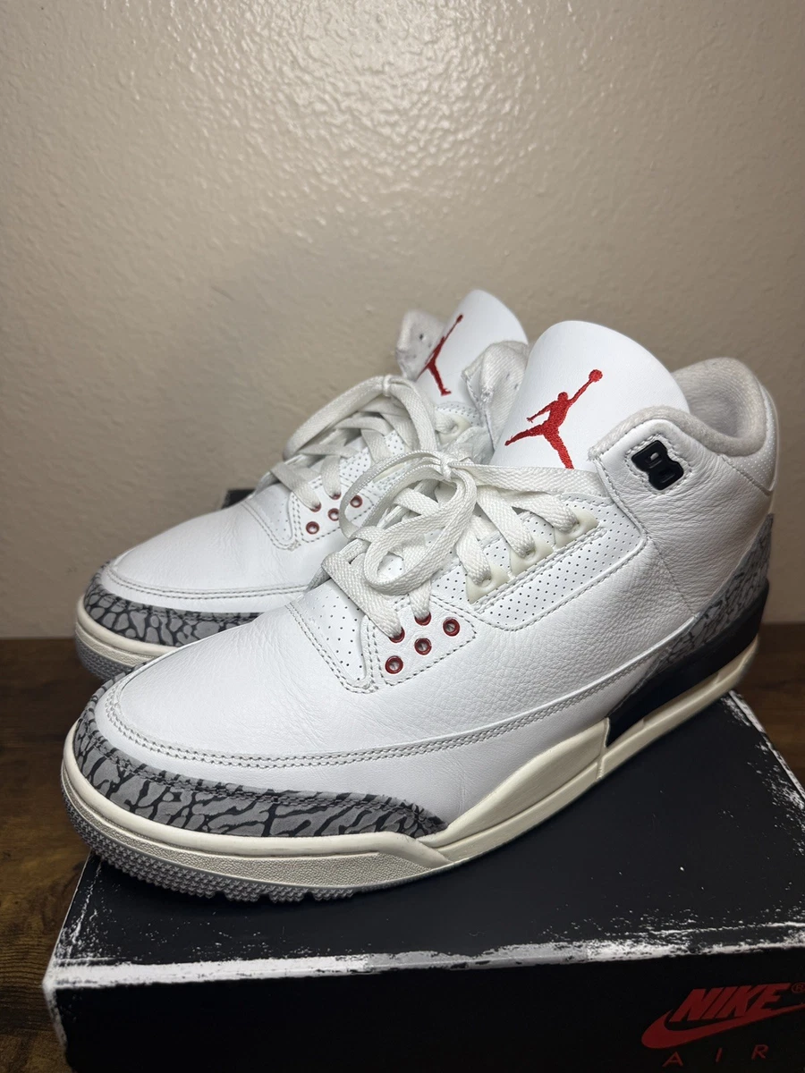 Las mejores ofertas en Jordan 3 Retro Mid White Cement Reimagined