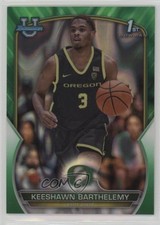2022-23 Bowman U Chrome Green Lava Refractor 45/99 Keeshawn Barthelemy #17 1u6