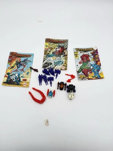 Lot Of Vintage 1984 / 85  TOMY Starriors Action Figure Parts