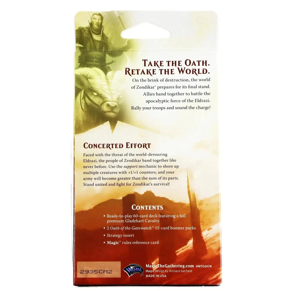 Magic: The Gathering [Oath of the Gatewatch] - Concerted Effort Intro Pack (Them - Image 2 of 3