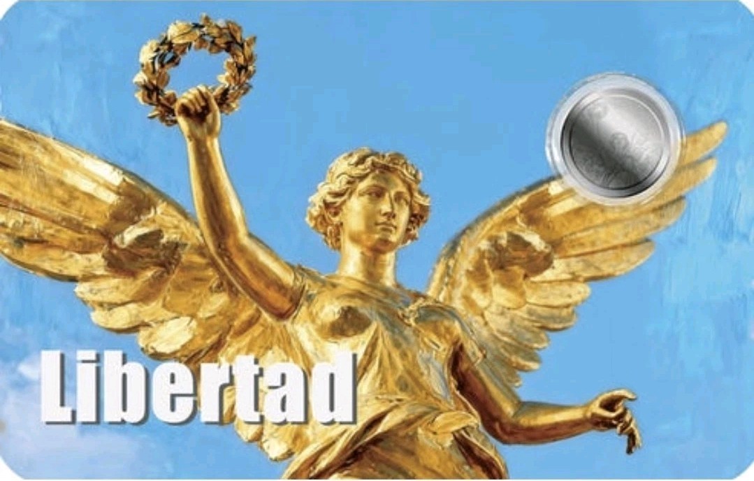 2026 Liberia Libertad 1/1000 oz .999 Platinum Coin in Card | eBay