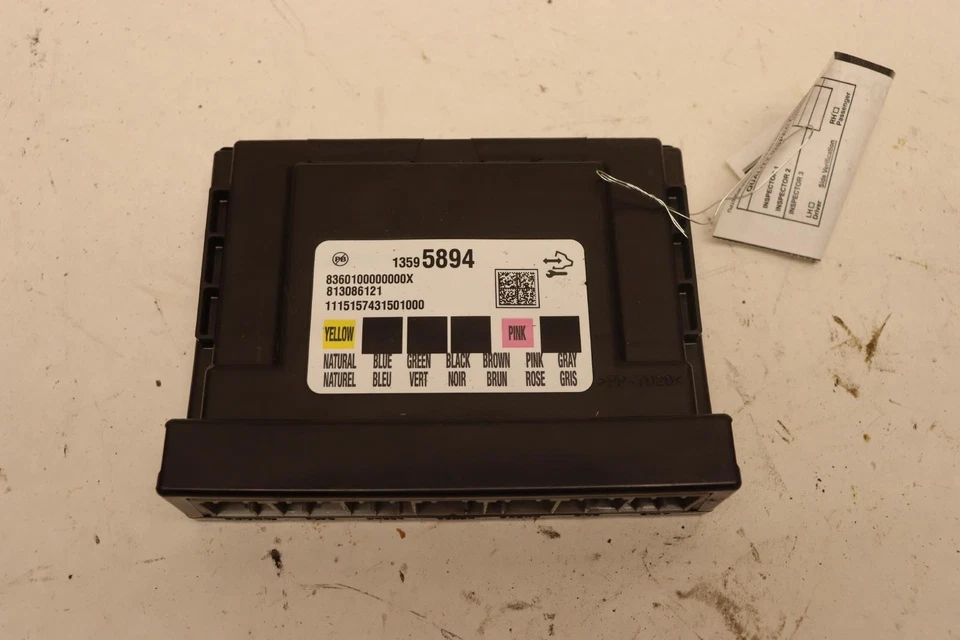 Cadillac Escalade BCM 2015 carrocería módulo de control informático unidad OEM Foto 2 de 4