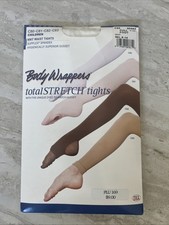 Body Wrappers Children  s Youth Full Foot Tights M/L 8-14 White C80 