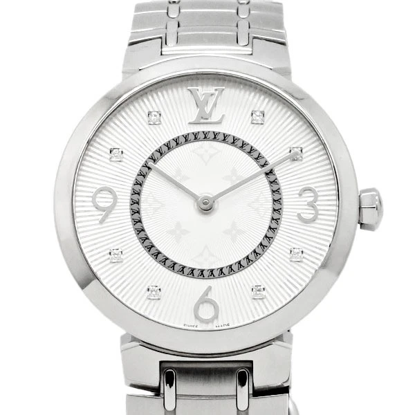 LOUIS VUITTON（LV） Monogramma Louis Vuitton Tambour Slim 8P Diamante Q13MJ TO215895