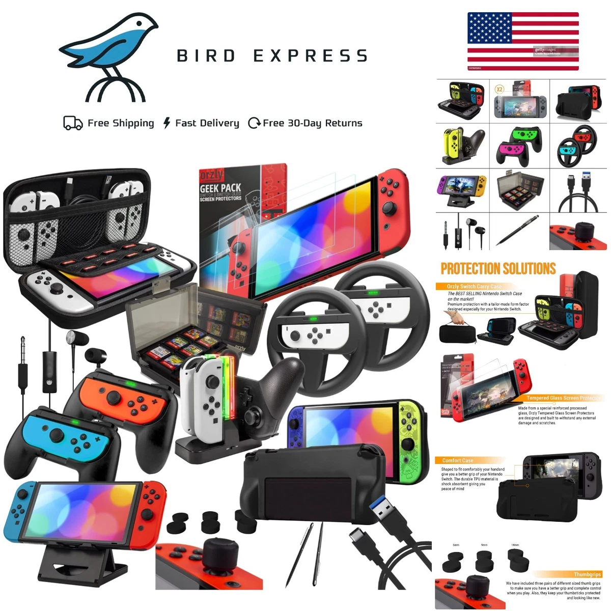 25+ Nintendo Switch Video Game Accessory Bundles with Games for