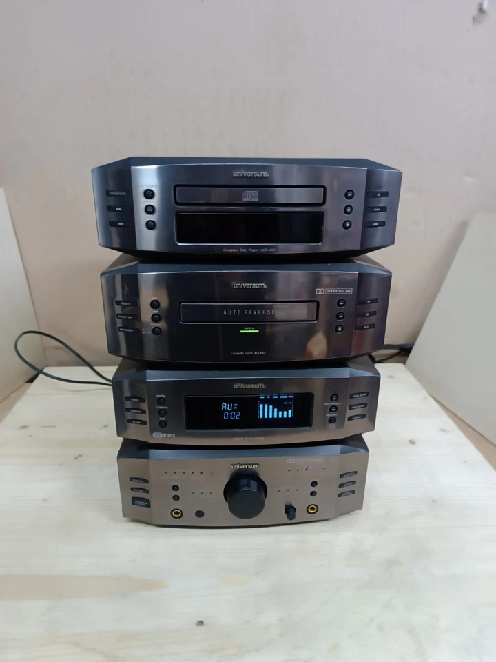 Universum VTC165 Mini-Hifi-System 5.1 Surround-Amplifier, CD, Tape und Tuner