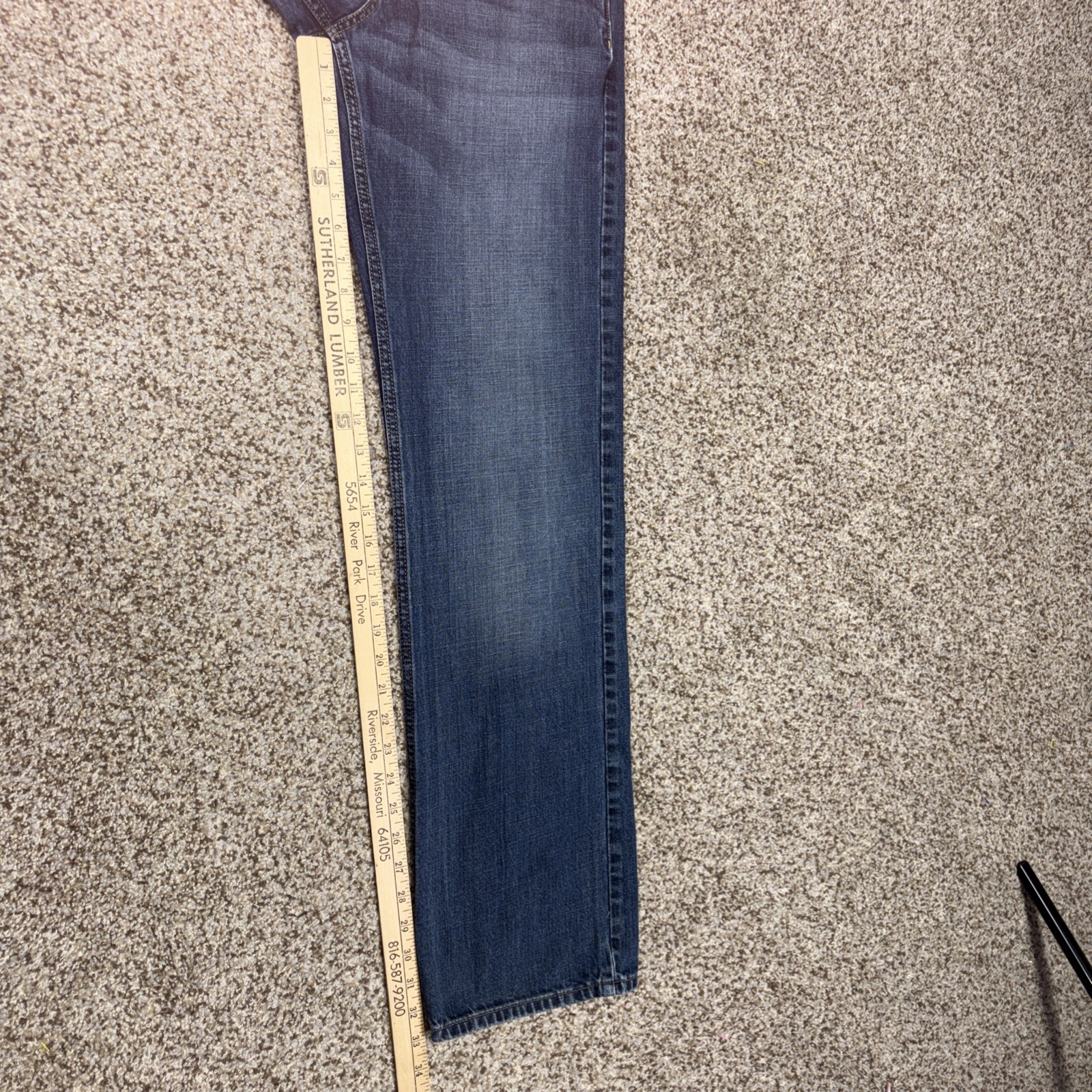 Wrangler Retro Jeans Men's 30x34 Relaxed Straight Denim Fits 30 X 33 - View 9