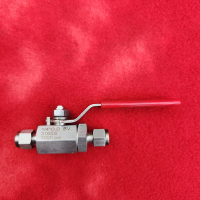 SCI Smith Cooper S76BVH002 Instrumentation 1/4'' Ball Valve 316SS, 1000psi