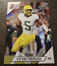 2021 Pro Set Kayvon Thibodeaux Rookie Oregon Ducks #06