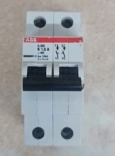 ABB S 202 K 1 S202K1 S202 6 A Mini Circuit Breaker 480V 2 Pole Used