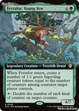 Magic Ferrafor, Young Yew (Extended Art) 36 Rare Commander: Lorwyn Eclipsed NM