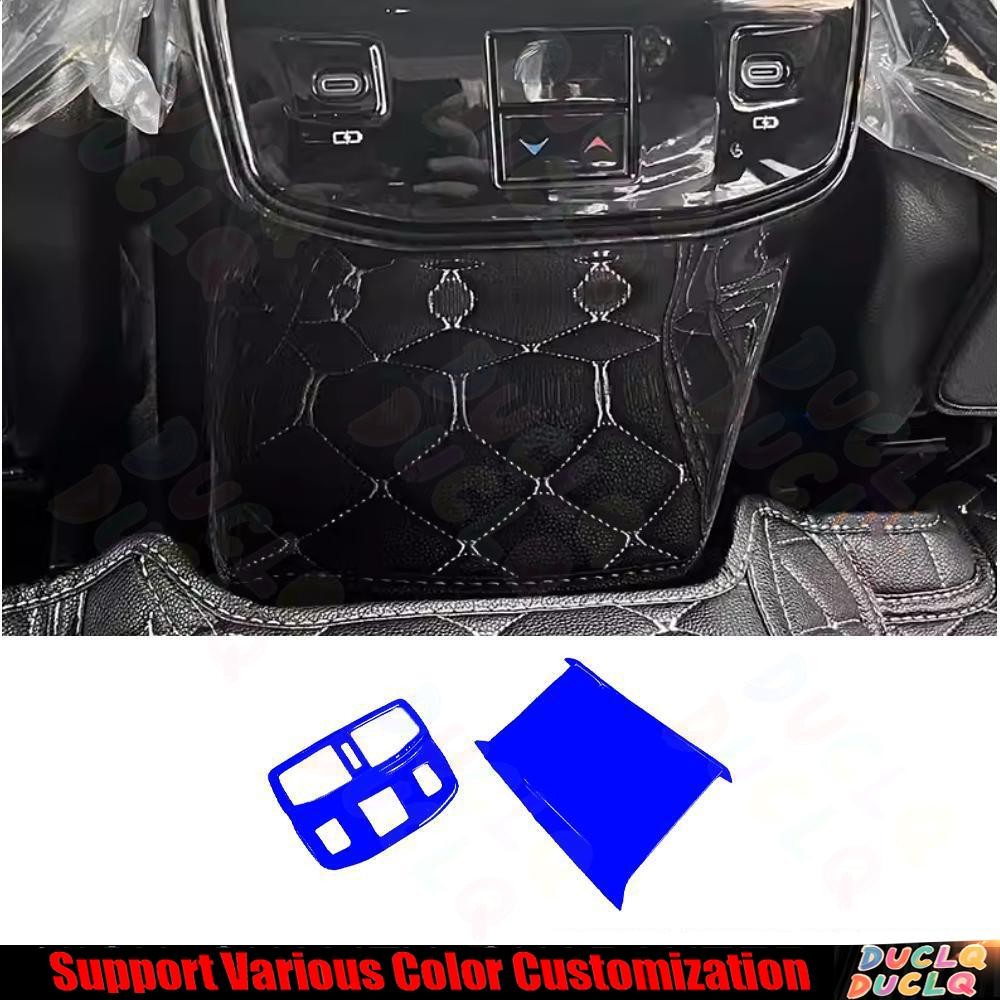 For Lexus RX350 450 500h 23-24 Bright Blue Rear Air Outlet Anti-Kick Panel Trim
