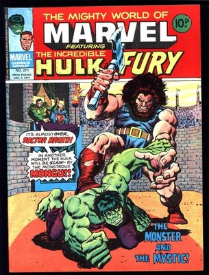 Marvel - MIGHTY WORLD OF MARVEL, THE (UK) #271 - Grade 9.4 - Comic Book