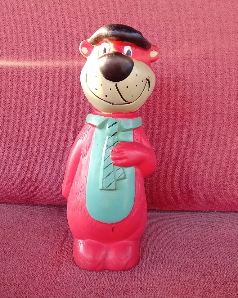 Yogi Bear ART 85 BISERKA YUGOSLAVIA Rubber Toy 9.65 " RARE - Image 2 of 4