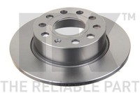2X NK Bremsscheibe 204789 FüR VW Golf A3 Audi Leon Octavia Seat Altea EOS Skoda