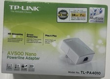 TP-Link TL-PA4010 AV500 Nano Powerline Ethernet Adapter Kit