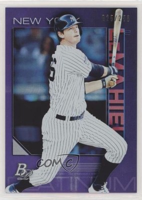 2020 Bowman Platinum Wal-Mart Purple 25/250 DJ LeMahieu #3 0bg8