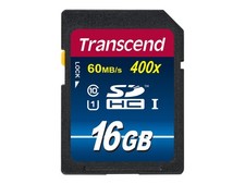 Transcend 16GB SDHC Class 10 UHS-I 16GB SDHC Class 10 NAND 90MB/s TS16GSDU1