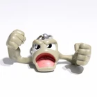 Vintage 1999 Pokemon Burger King - Geodude Keychain EXCELLENT