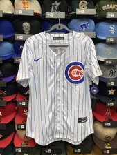 Jersey cosido Sammy Sosa blanco local de los Chicago Cubs (talla S)